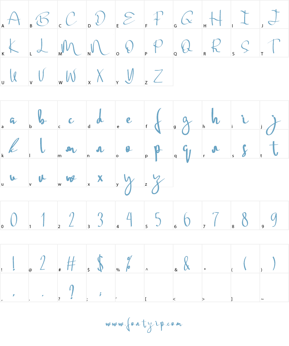 Soul Sistar Font Character